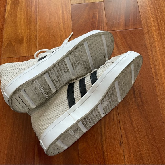 Adidas Courtvantage High Top (cream/black) - Picture 3 of 5